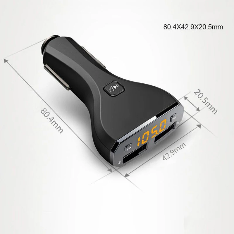 Автомобильное зарядное устройство Bluetooth автомобильный комплект громкой связи с