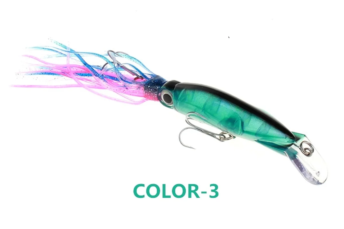 WHOOPER 1 шт. 12 см/31 см 5 цветов рыболовная приманка жесткая Приманка Minnow Crankbait
