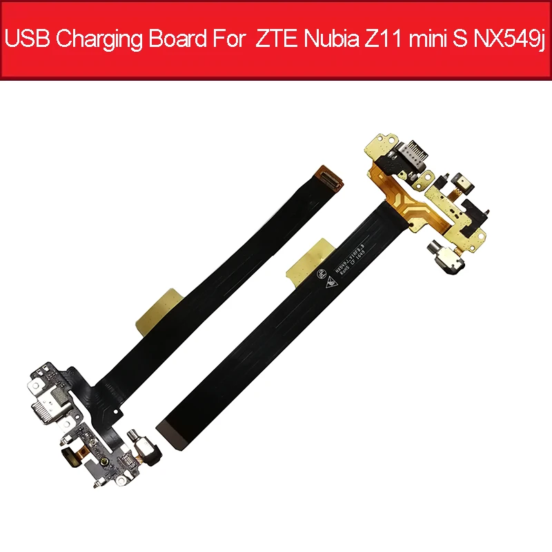 Usb-порт для зарядки разъем микрофона плата ZTE Nubia Z11 mini S NX549j гибкий кабель замены |