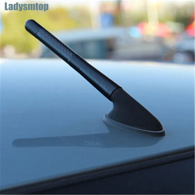 Универсальный автомобильный FM-радиоприемник 12 см из углеродного волокна антенна