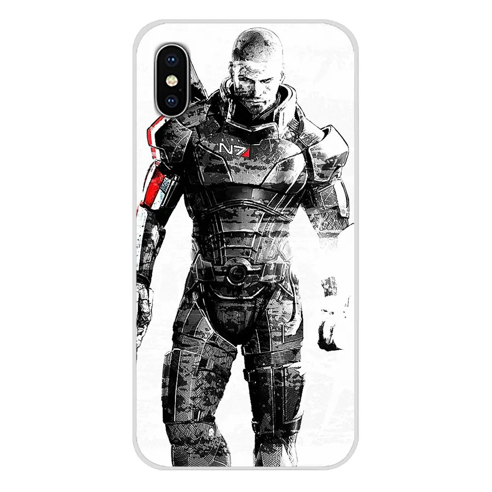 N7 Mass Effect 3 Аксессуары чехлы для телефонов Чехлы Huawei Mate Honor 4C 5C 5X 6X 7 7A 7C 8 9 10 8C 8X 20 Lite Pro