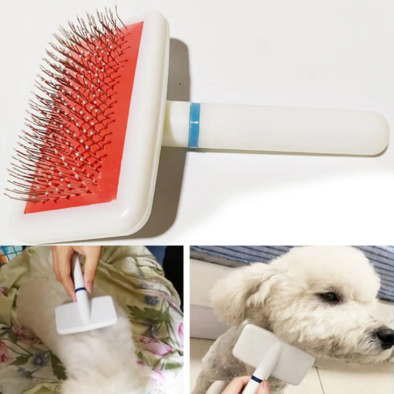 Щетка для домашних животных игла расческа собак кошек Яков щенков щетка удаления