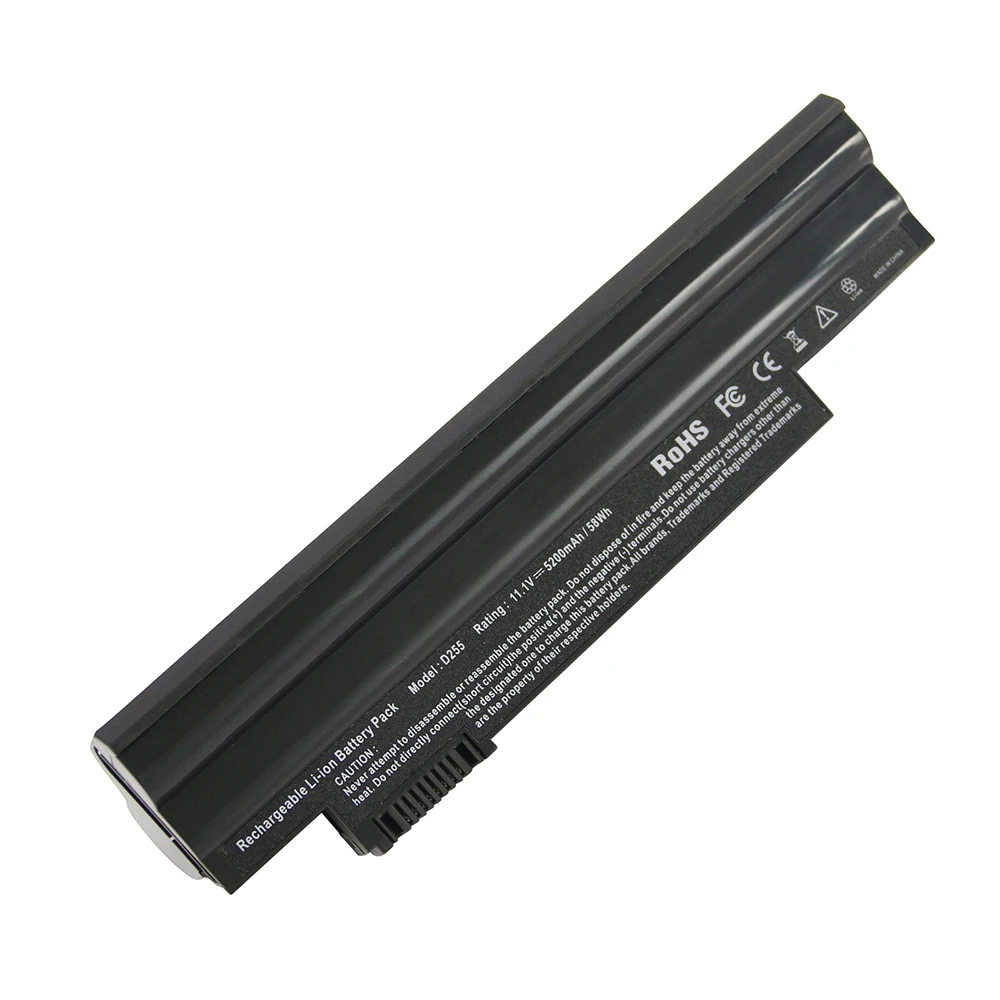 

5200mAh for Acer Laptop battery D255 Aspire One D260 2028 2203 2207 for Gateway LT23 LT23 LT2304C AL10A31 AL10B31 AL10G31