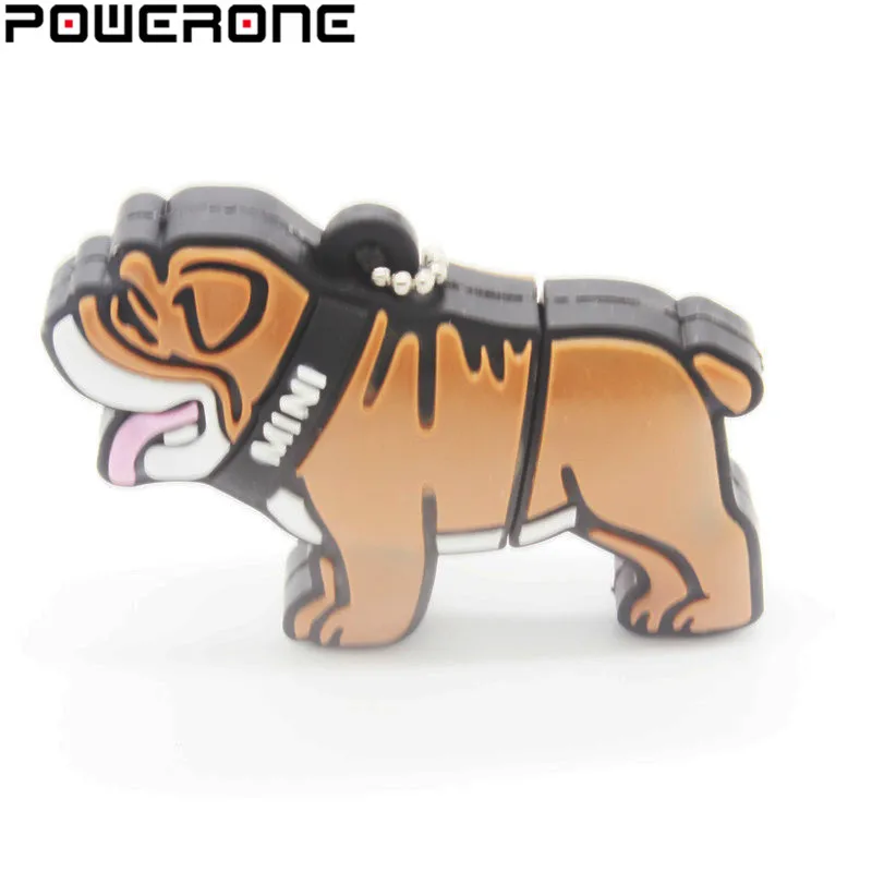 POWERONE Puppy Usb 2,0 Usb флеш-накопитель Флешка 4 ГБ 8 ГБ 16 ГБ 32 ГБ 64 ГБ мопса флеш-накопитель