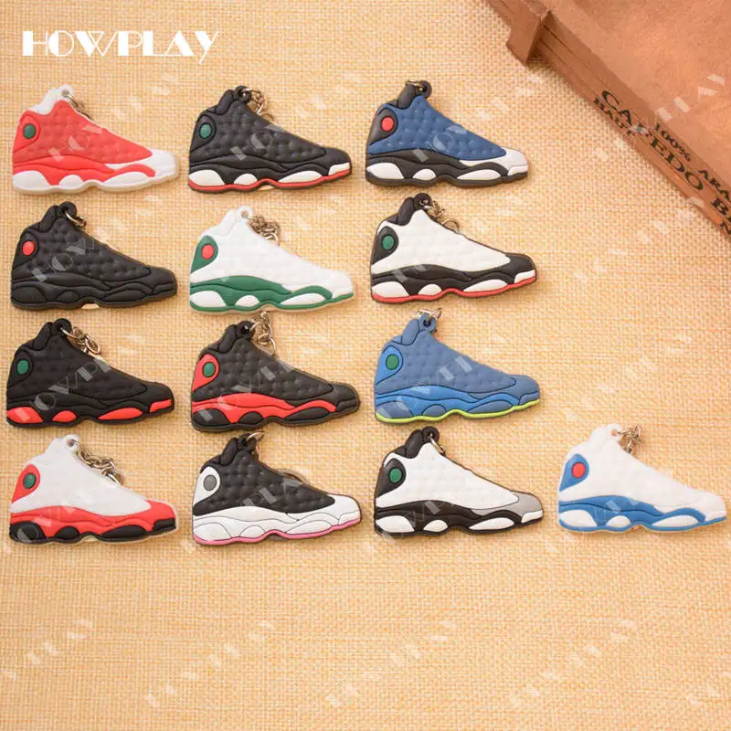 Мини кроссовки брелки jordan 13 сумка Шарм Баскетбол брелок с обувью AJ13  подвеска на рюкзак ключ Удержание Творческий Спорт Подарочные товары $1 -  купить по выгодной цене | AliExpress