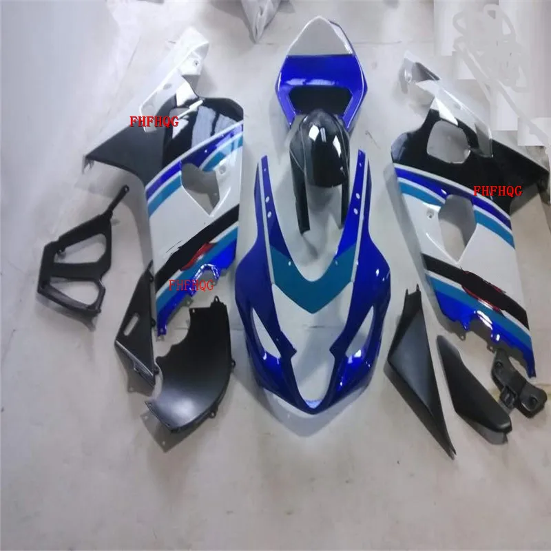 Лидер продаж черный обтекатель для SUZUKI GSXR 600 750 04 05 белый/синий GSX-R750 2004 2005 k4 GSXR600