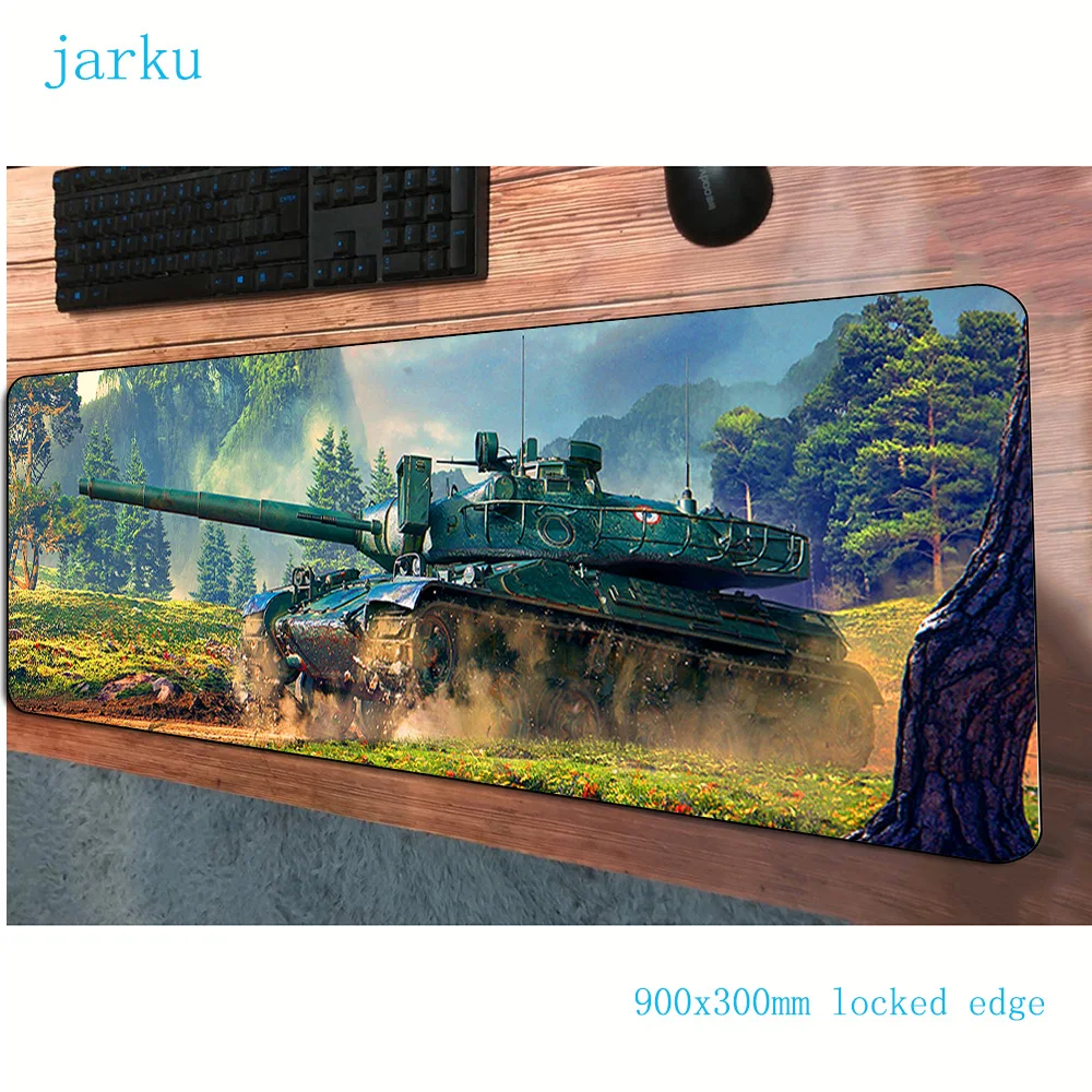 900x300x3 мм коврик для мыши World of tanks игровой геймер Коврик компьютер блокированный