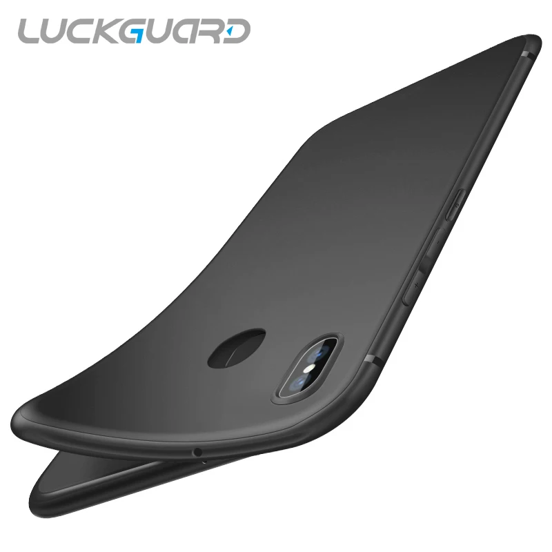 LuckGuard матовый Силиконовый мягкий чехол для телефона Xiaomi Redmi Note 2 3 4X 5 Pro 5A TPU полный