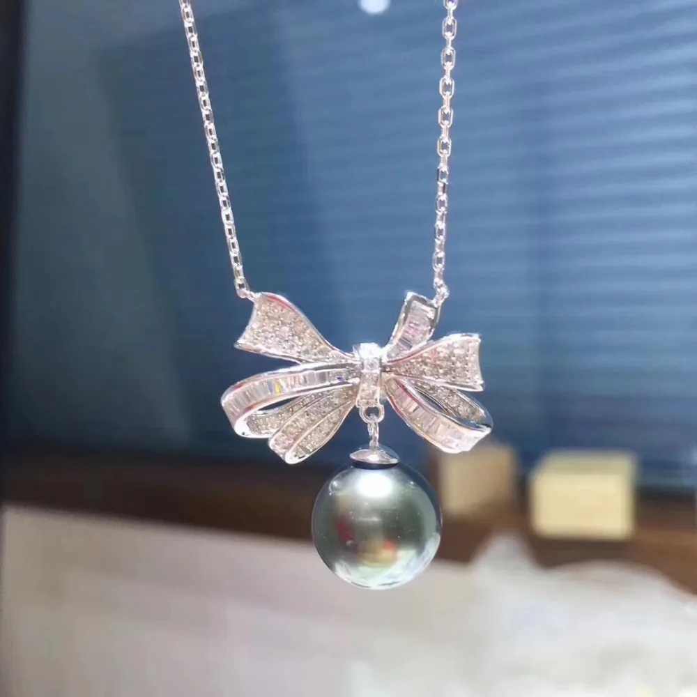 

Spring Jewelry 925 Silver Necklace Chain with Pendant Findings Component Jewelry Parts Fittings for Pearls Corals Jades Stones