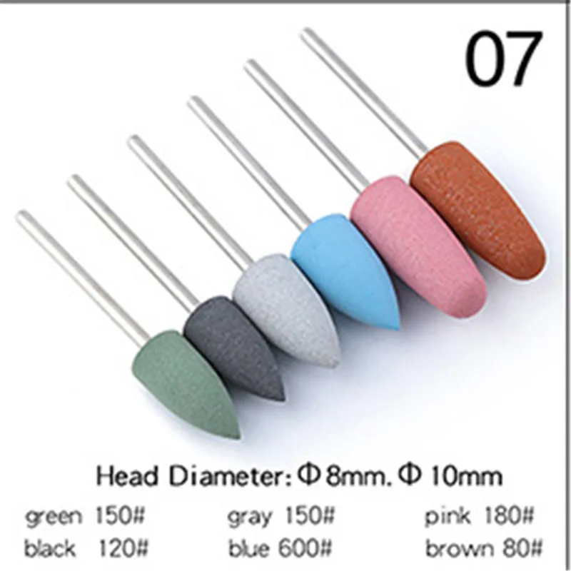 SC0540-7 Professional Apparatus For Manicure Machine Electric Nail Drill Bits Set Cutters For Manicure Tools Nail Art Nail Drill Machine - Цвет: SC0540-7