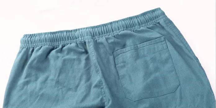 

MOGU 2017 New Arrival Plus Size M-5XL Trousers For Men High Quality Cotton Linen Casual Pants loose linen pants Men
