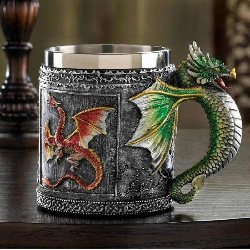 2018 г. Лидер продаж кружки с изображением дракона Copo Caneca декоративная королевская