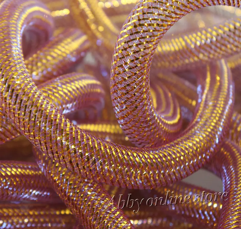 Античное золото Металлический Трубчатый CRIN CYBERLOX 60 ярдов 16 мм Бесплатная доставка