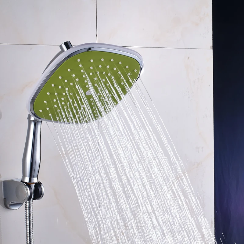 8 ''квадратная ABS пластиковая душевая головка ручной душ матовый никелевый