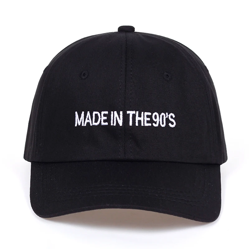 Высококачественная брендовая одежда Сделано в стиле 90 х с надписью dad hat 100%