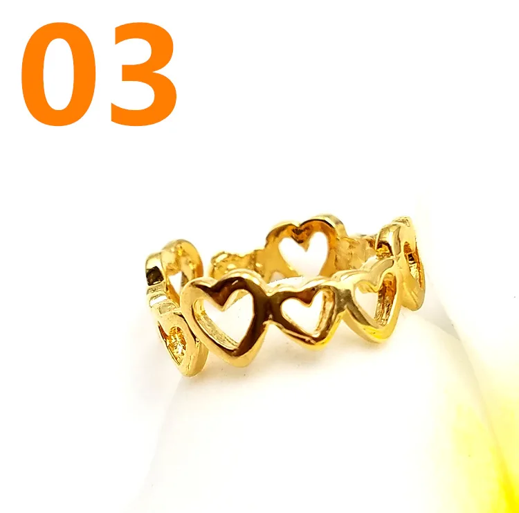 Ring Brass Plated Gold Stars Lady's Style | Украшения и аксессуары