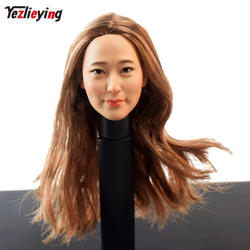 Дом и сад игрушки хобби 1/6 весы женский KUMIK головы лепить резьба 1:6th км 16 28B