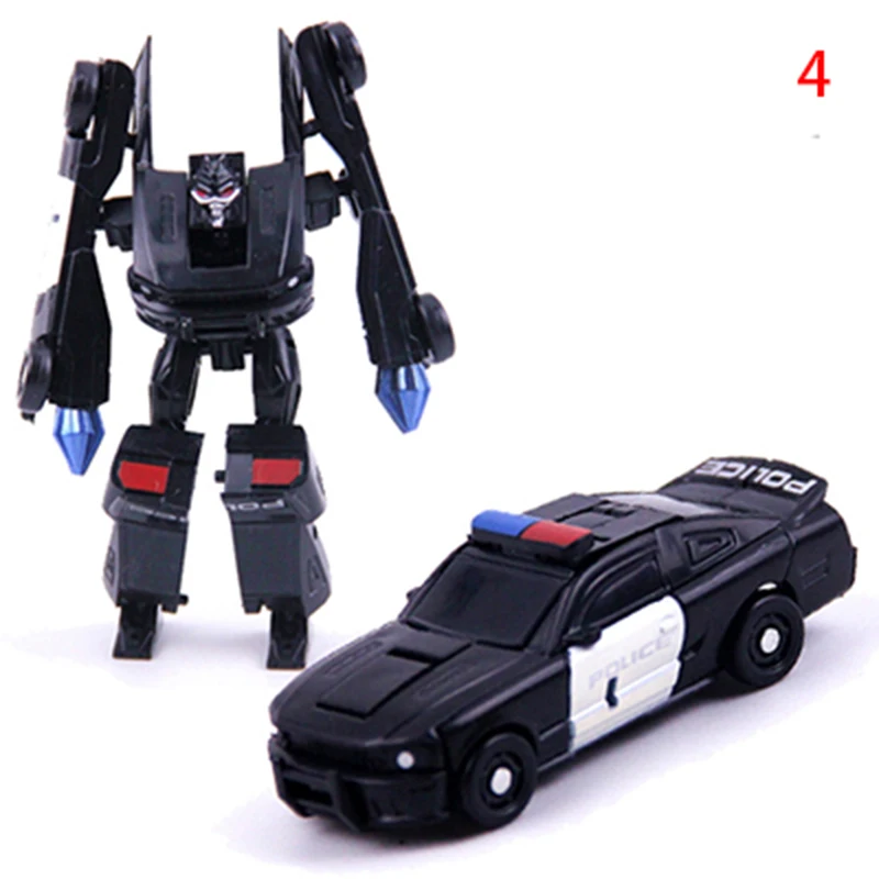 2016 New 7 Style Super Mini Plastic Transformation Robot Car Action Figure Toys Cars Robots Education Toy | Игрушки и хобби