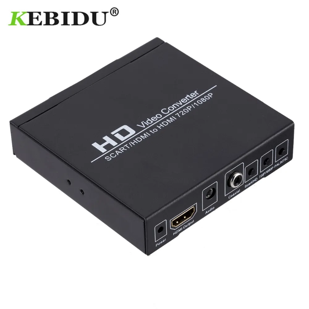 Full HD 1080P SCART HDMI совместимый с конвертер цифровой видео Konverter высокой четкости
