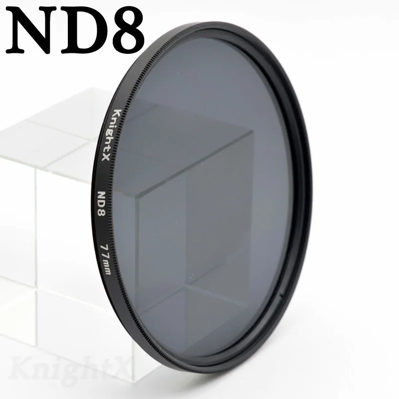 Фильтр для объектива камеры KnightX FLD UV ND 2 4 8 Star canon sony nikon 49 52 55 58 62 67 72 77 мм dslr 400d 24 105