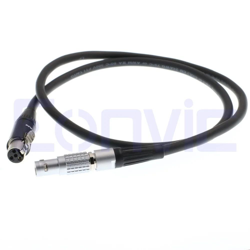 Eonvic 2 pin to 4 Mini XLR Tvlogic VFM 5 'и 6' кабель питания для монитора|pin pin|pin 2pin |