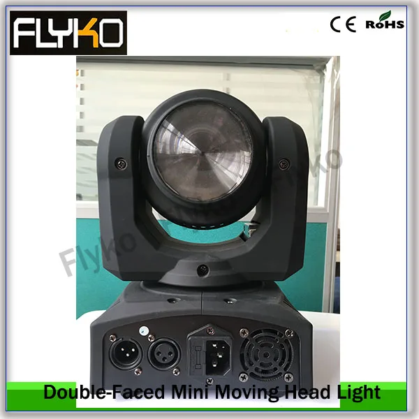 

Free shipping double face mini moving head light wash/beam option stage light