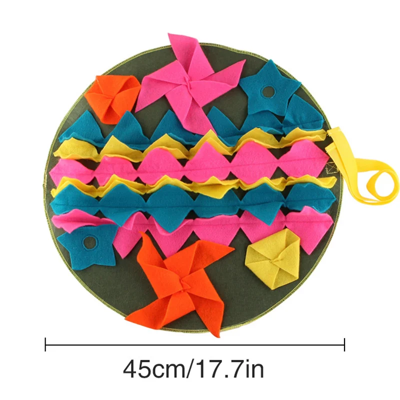 Hot Pets Snuffle Pad Feeding Sniffing Mat Detachable Stitching Training Blanket FQ-ing |