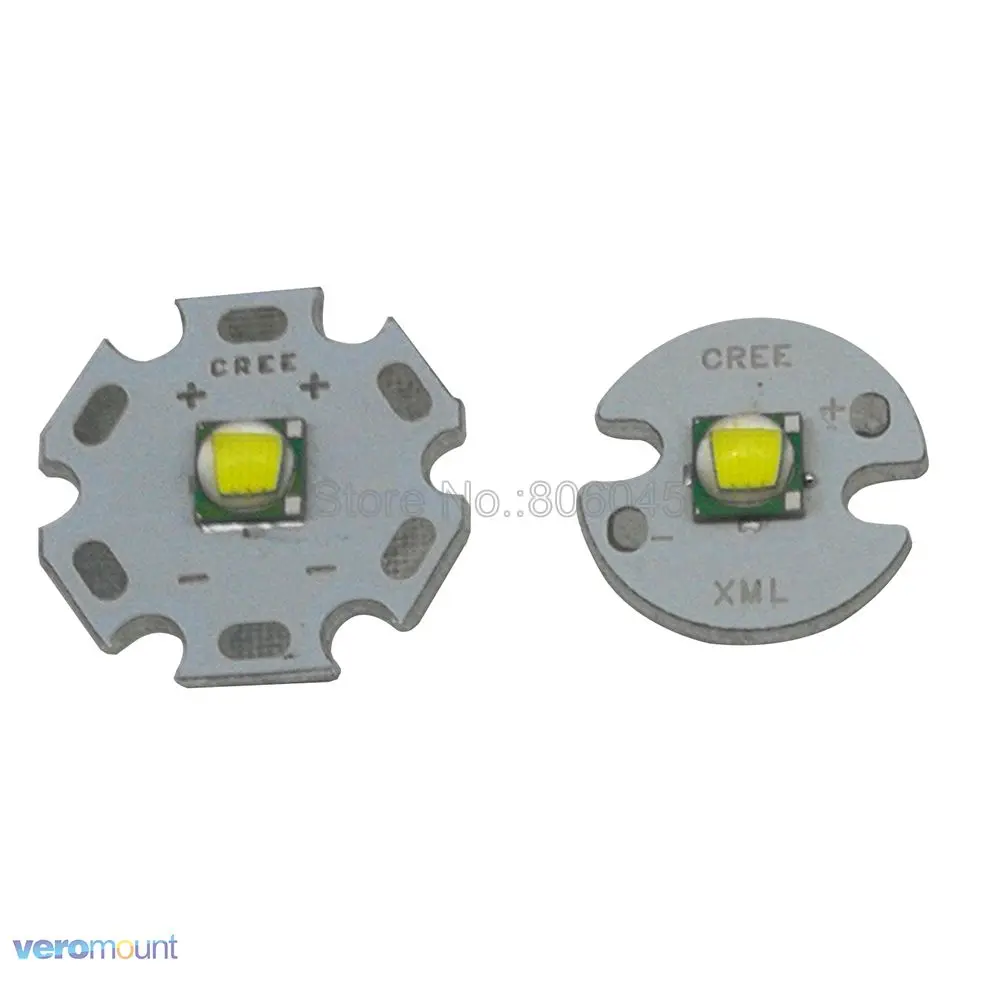 Светодиодный излучатель CREE XML XM-L T6 холодный белый 6500K нейтральный 4500K теплый 3000K 16