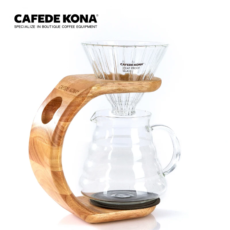 Полукруглый V60 пивоваренный стенд бариста кофе стойка для капельницы держатель