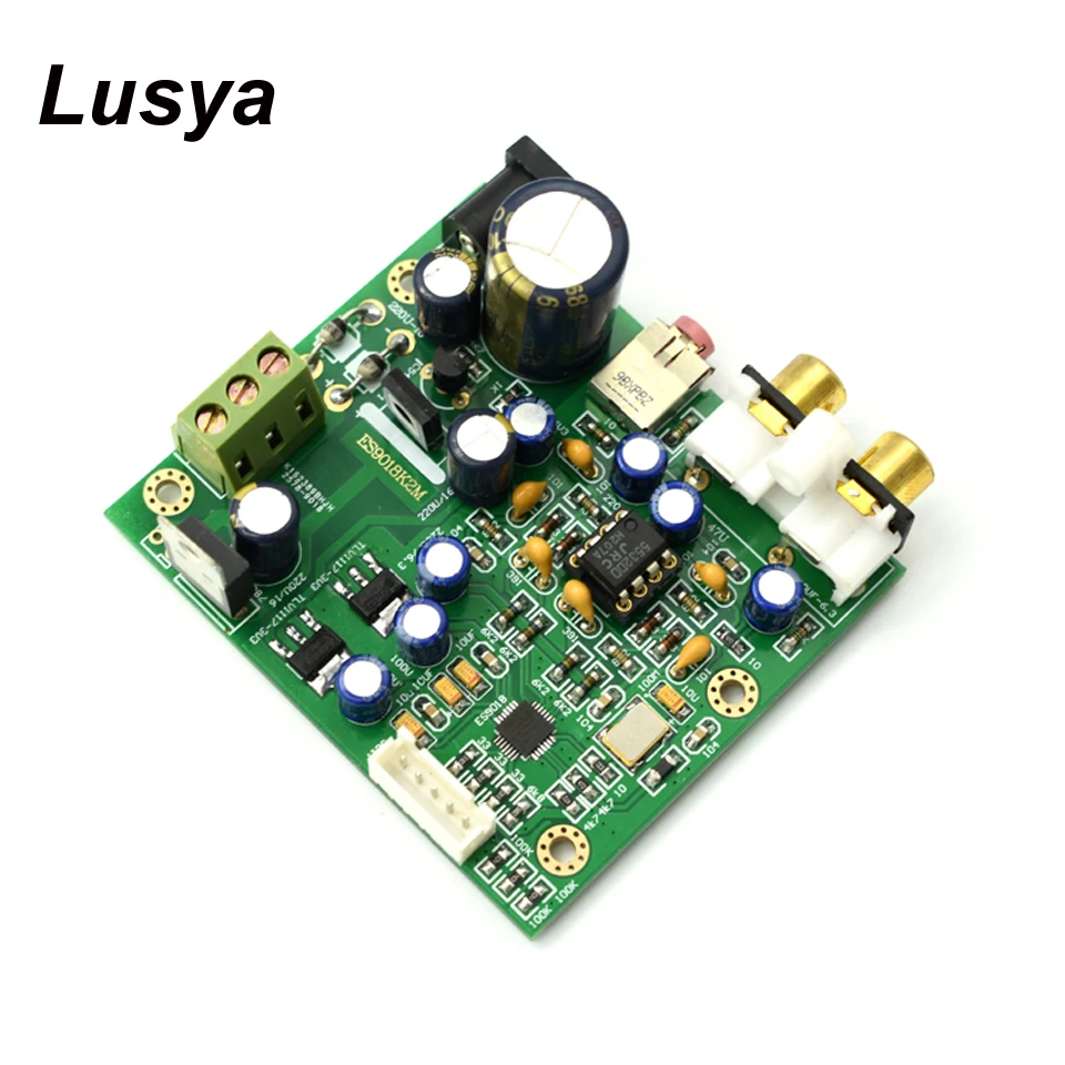 ES9018K2M ES9018 I2S вход, DAC аудио декодер доска Мельница Плиты Hi-Fi ЦАП поддерживает IIS-32bit 384 K/DSD64 128 256 F5-007
