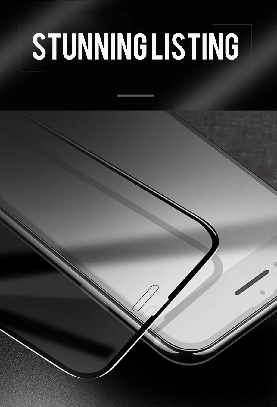 7D Защитное стекло для экрана для iPhone 6, 6 S, 7, 8 Plus, закаленное стекло для iPhone X, XS, 8, 7, 6, 6S Plus, защитное стекло