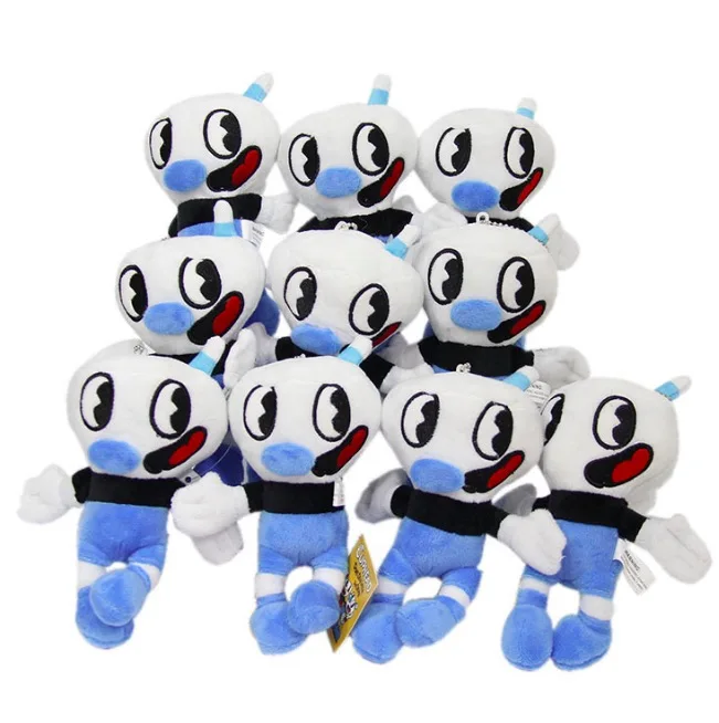 10 см Cuphead плюшевый Mugman Boss the Devil Legendary Chalice чучело брелок плюшевая кукла сумки