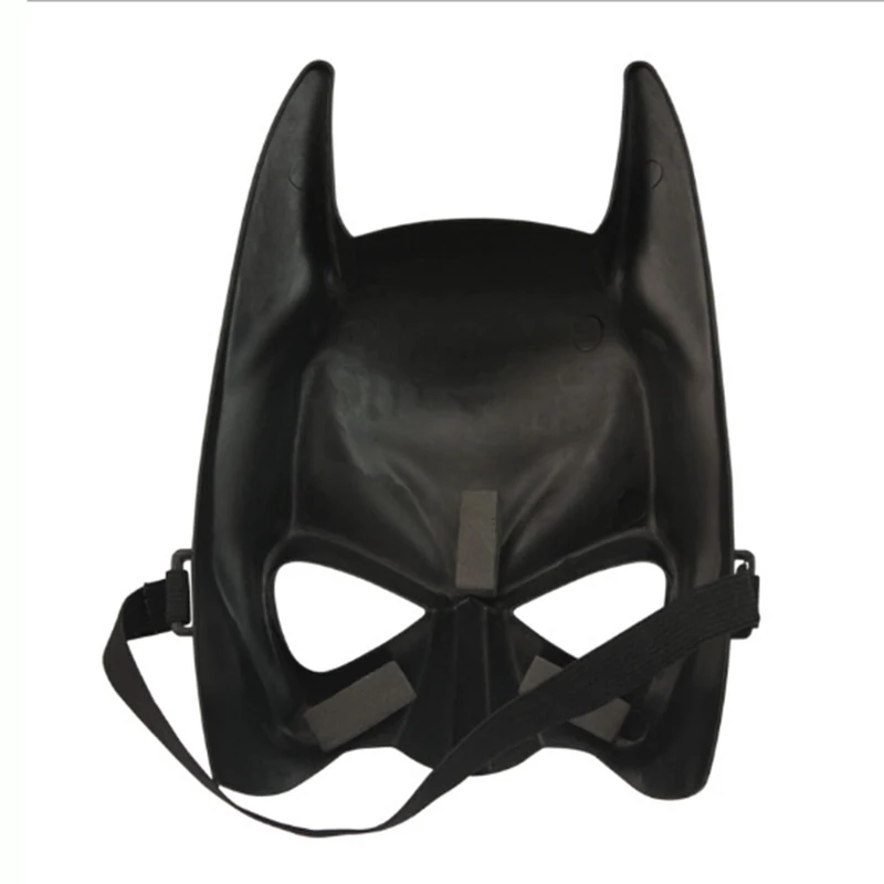 Черная Маскарадная маска Бэтмена на Хэллоуин 1 шт. вечерние карнавальные