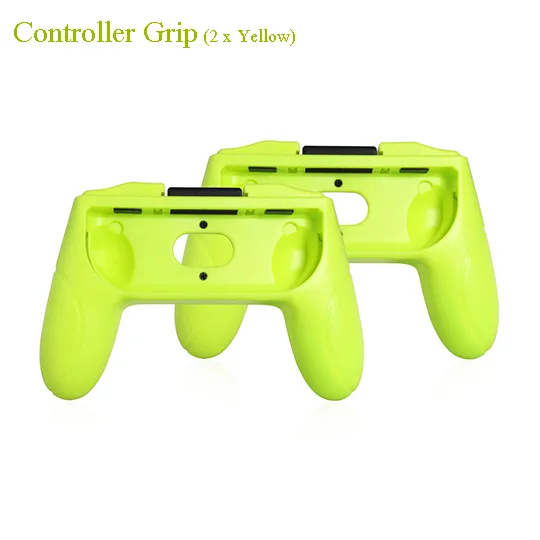 Controller Grip Y2 14 в 1 Аксессуары для пульта дистанционного управления, рукоятка колес, теннисная ракетка, барабанная палка для Taiko, мягкий чехол для nintendo Switch - Цвет: Controller Grip Y2