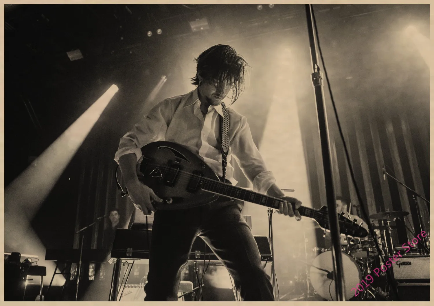 Rock band Arctic Monkeys Kraft Paper Posters Wall Home Bar Posters Home Decor Gift 03