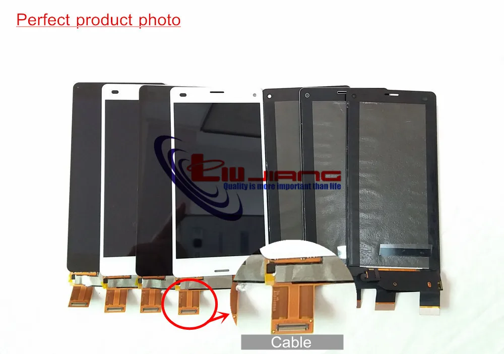 Для SONY Xperia Z3 Compact ЖК-дисплей сенсорный экран Z3 MINI D5803 D5833 Замена для SONY XPERIA Z3 Compact lcd