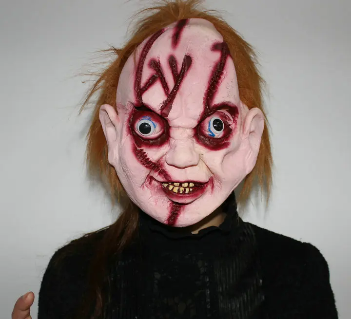 Новинка 2014 серебряная маска фотосессия искусственная голова стракий 1 шт.