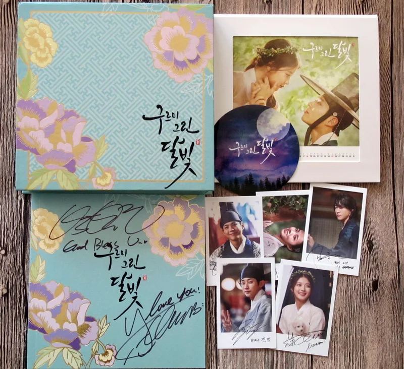 Love in the moonlight autographed Park Bo Gum Kim You Jung 2016 OST 2CD + Фотокнига новая Корейская версия 10