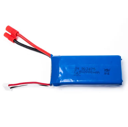 NewArrival 2pcs/lot 7.4v 2000mah Li-po Battery For Syma X8W X8C X8G RC quadcopter drone | Игрушки и хобби