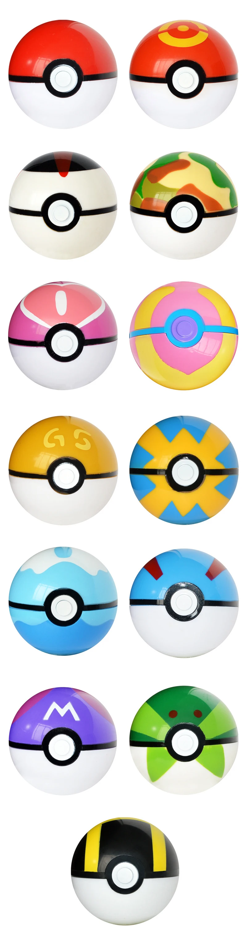 13 шт. Pokeball+ 24 шт. фигурки японского кино и ТВ фигурки аниме игрушки мастер-шар pet кукла pokebolas дети подарки на день рождения