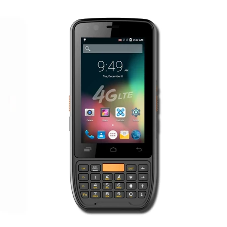 Портативный уличный мобильный ручной Смартфон Android 6 0 4G LTE hahdhold 2D сканер штрих