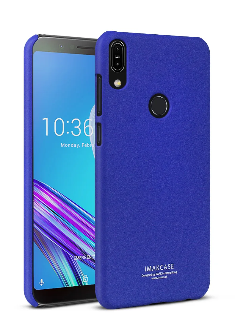IMAK Чехол для Asus Zenfone Max Pro M1 ZB601KL матовый пластиковый чехол-накладка для Asus Zenfone Max Pro M1 ZB601KL ZB602KL X00TD