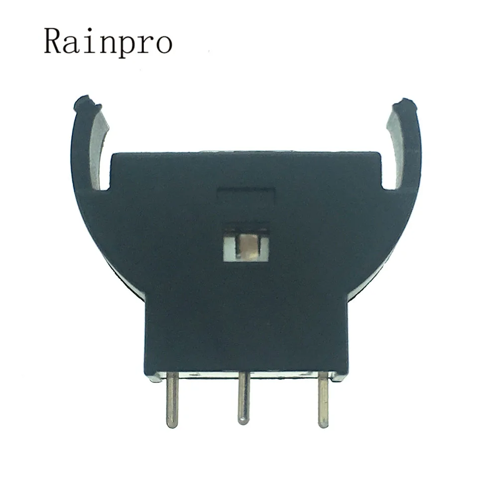 Rainpro 10 шт./лот BS 5 3V CR2032 CR2025 Вертикальная трехконтактная прямая Кнопка Экологичная