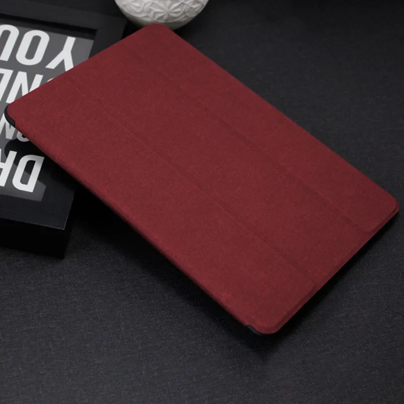 WOWCASE кожаный чехол для iPad Pro 12,9 / умный режим сна Авто Пробуждение три раза задняя крышка для iPad Pro 12,9 дюйма Funda Coque - Цвет: Red
