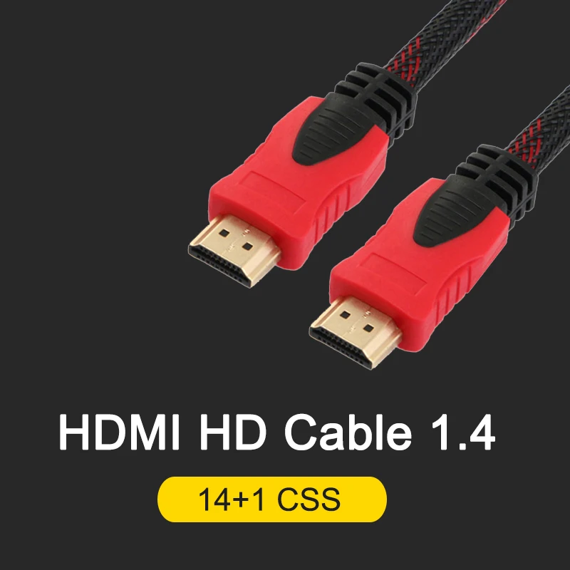 Кабель HDMI видеокабели с позолоченным покрытием 1 4 1080P 3D кабель для HD TV LCD ноутбуков