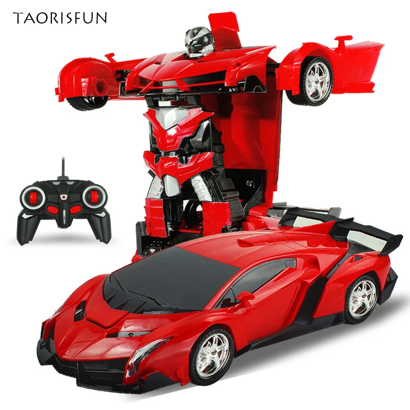 Cozfay Бесплатная Прямая доставка 2 в 1 спортивные модели RC автомобилей Роботы