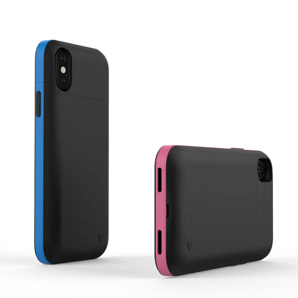 Для iphone X Внешний Аккумулятор Чехол 5000 мАч банк питания резервный аккумулятор зарядное устройство чехол для iphone X 10