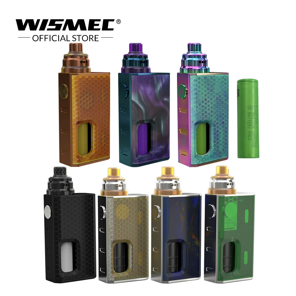 [Официальный магазин] Оригинальный WISMEC LUXOTIC BF комплект с Tobhino RDA танк 7 5 мл батареей