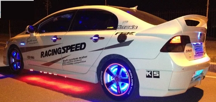 Индивидуальные Дешевые Светоотражающие Racingspeed буквы спортивный стиль всего тела