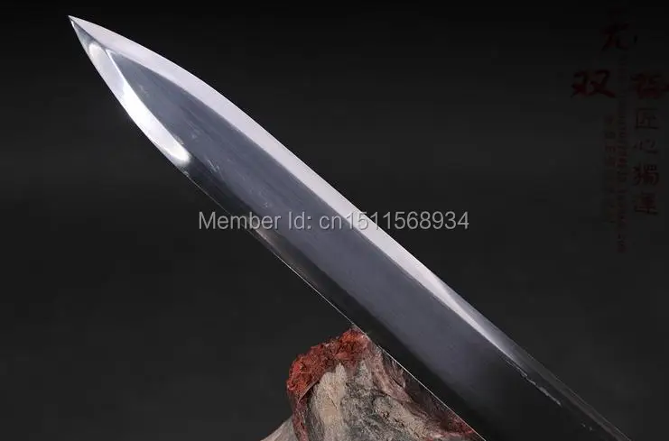 Бесплатная доставка Полный Китайский Меч Тан Хань Цзянь острый двойной край|steel